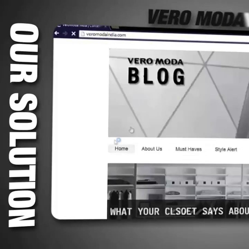 Case study on the websites of Bestseller group - Jack and Jones, VERO MODA and ONLY.