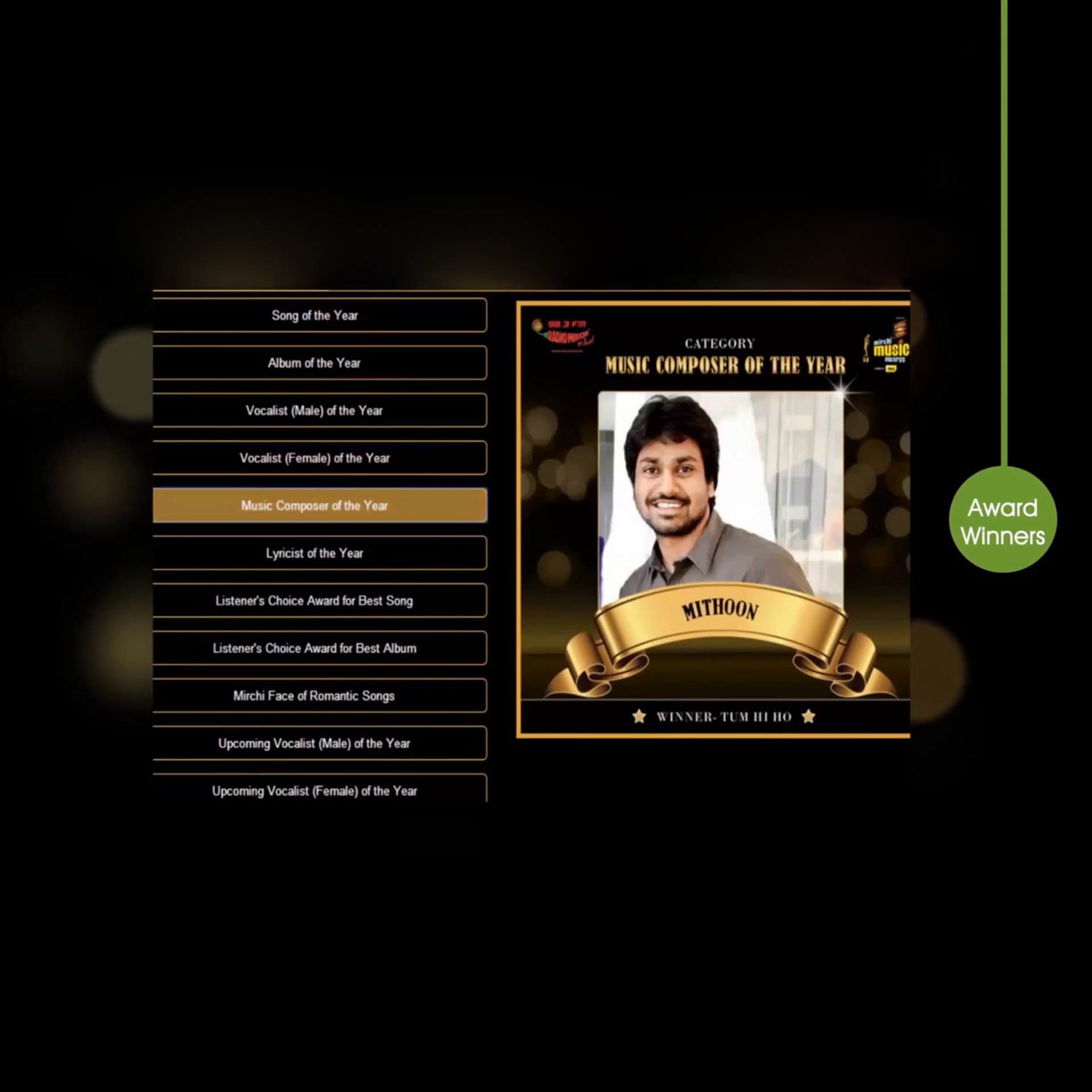 Mirchi Music Awards Website Case Study- WATConsult